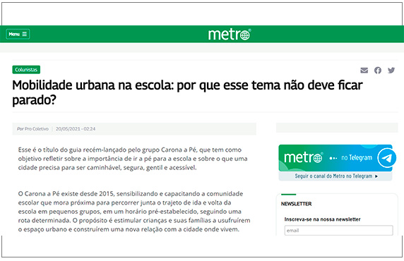 Mobilidade urbana na escola: por que esse tema não deve ficar parado?